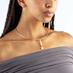 Колье Coeur de Lion White-Gold 1137/10-1416