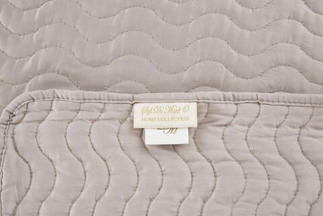 Покрывало 160х220 и наволочка 50х70 Sofi De MarkO Саванна серое