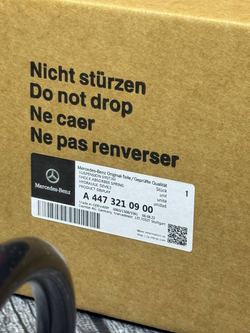Пружина подвески передней Mercedes-Benz A4473210900