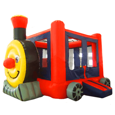 Коммерческий надувной батут "Паровозик"