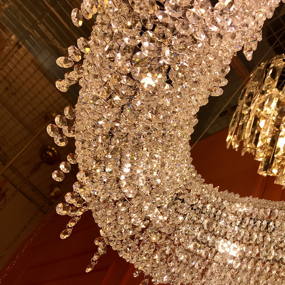 Люстра Cloyd HAYAO C20 / шир. 140 см - хром (арт.10889)