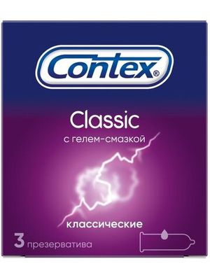 Презервативы Contex Classic 3 штуки