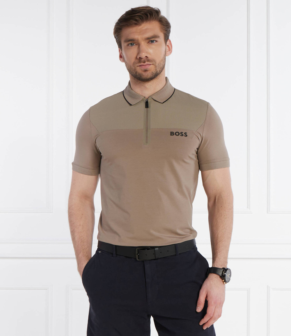 Поло Philix BOSS GREEN - бежевый(50512799)