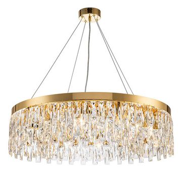 Подвесной светильник 12*E14 V000381 12029/12P Gold золото Anna Indigo