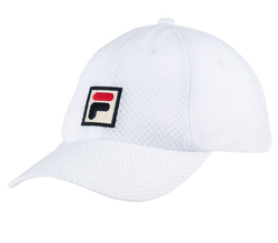 Теннисная кепка Fila Sampau Mesh Baseball - White