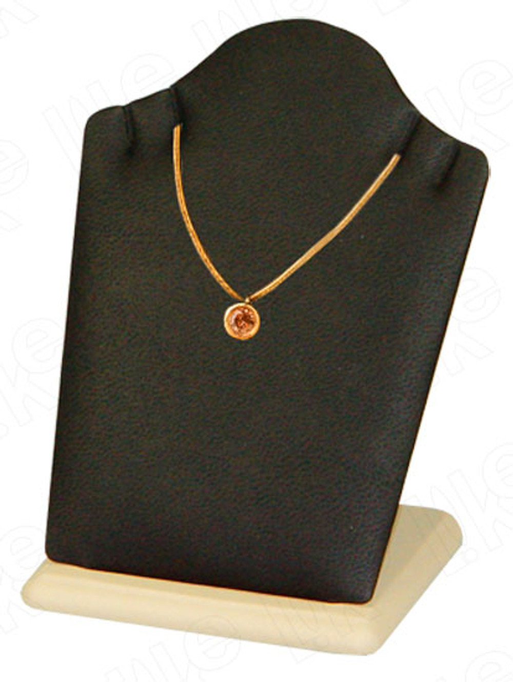 Бюст плоский/4 прорези на плечиках/квадратное основание/ф.№5 (резинка)