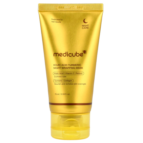 Medicube, ночная маска для лица с койевой кислотой и куркумой, 75 мл (2,53 жидк. унции)