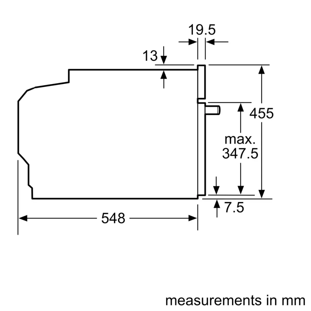Компактный духовой шкаф Bosch CMG636BS1