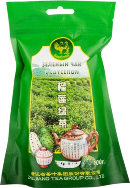 Чай зеленый Верблюд с саусепом 100 г