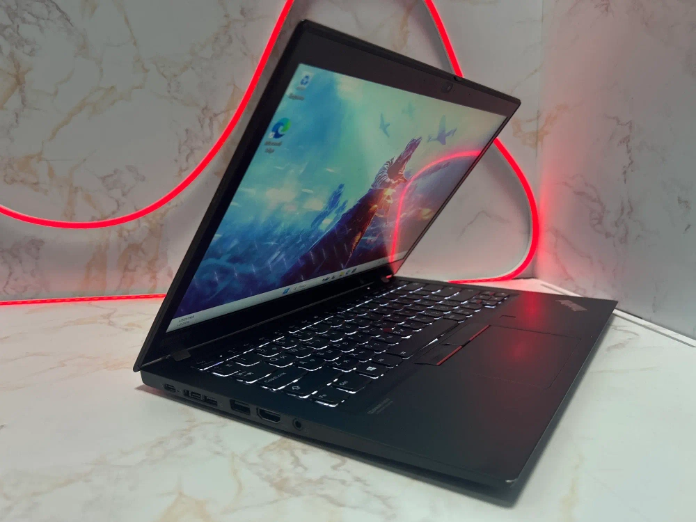 Ноутбук Lenovo ThinkPad T14s G1 (20T1S15P1E) 14"/Intel Core i5-10310U/RAM 16GB/SSD 256GB/UHD Graphics/1920*1080/IPS/Windows 11/Подсветка кл-ры: LED/Чёрный. Состояние: C1