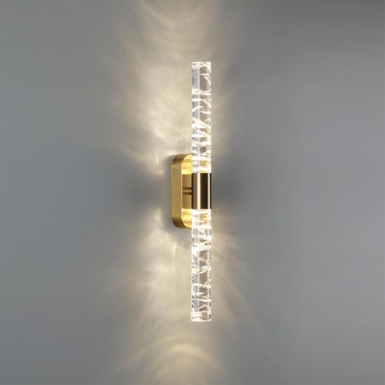 7145/10WL L-VISION ODL26 Настенный светильник  античная бронза/стекло/металл IP20 LED 10W 900Лм 3000K 180° 220V PILAR