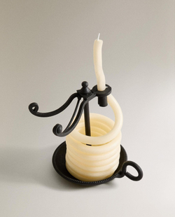 Zara Home - Набор ароматических свечей и подсвечников, 105 г