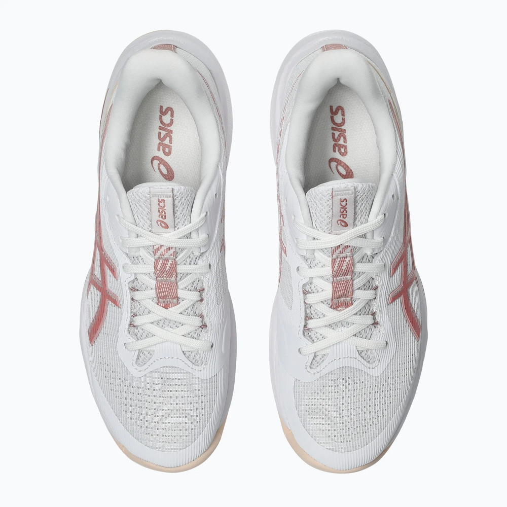 Кроссовки волейбольные ASICS Netburner Ballistic FF 4 white/rose rouge