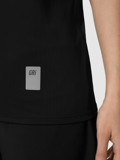 Футболка женская Лето 3.0 чёрная