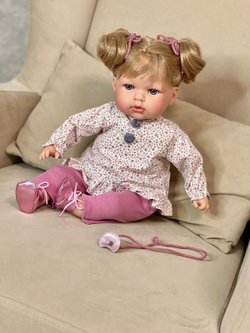 Кукла Nines 45см TITA мягконабивная, в пакете (N4220K)