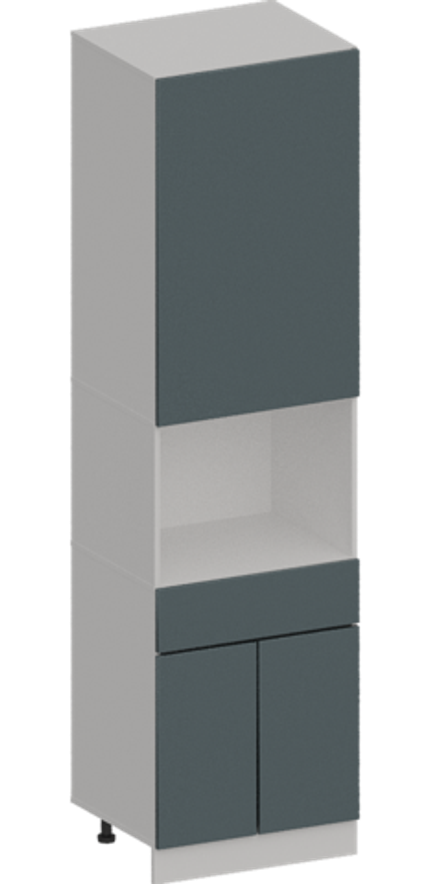 Кухня Модуль ШП1Я 600 Ликата / Бирюзовая мята