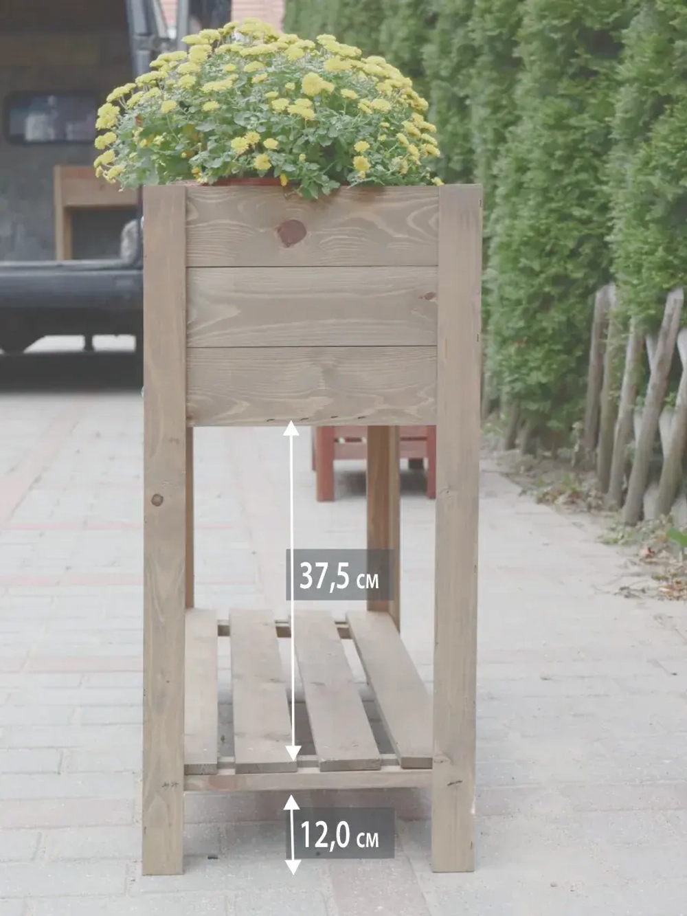 Ящик деревянный для цветов и рассады