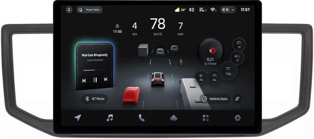 Магнитола для Volkswagen Crafter 2 2017+ - Teyes CC4-PRO монитор 13" 2K QLED на Android 13, Snapdragon 778G, 8+128, AI, CarPlay, DSP, 4G SIM-слот