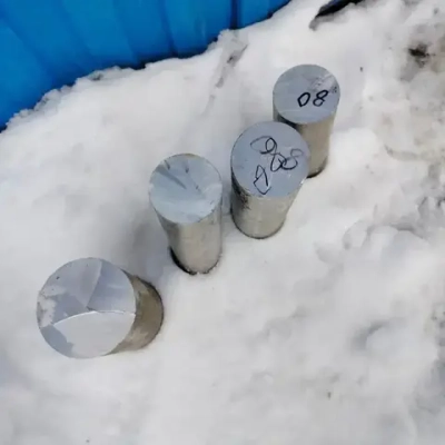 Алюминиевый пруток круг Марки Д16T. Диаметр 30 мм. Длина 50 мм.