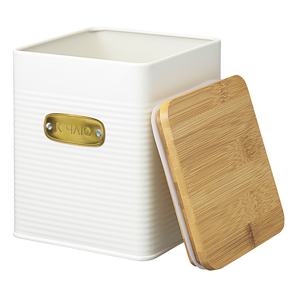 Банка для хранения сладостей irmel, 3,2 л, молочная