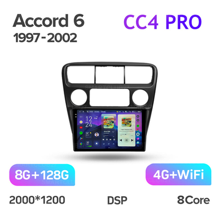 Teyes CC4 Pro 9" для Honda Accord 6 1997-2002