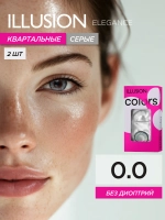 Трехмесячные цветные контактные линзы ILLUSION Colors Elegance (уп. 2 линзы)