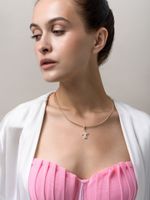 Чокер "White Cross" Gold