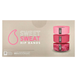 Sports Research, Sweet Sweat, эспандеры для бедер, розовые, 3 шт.