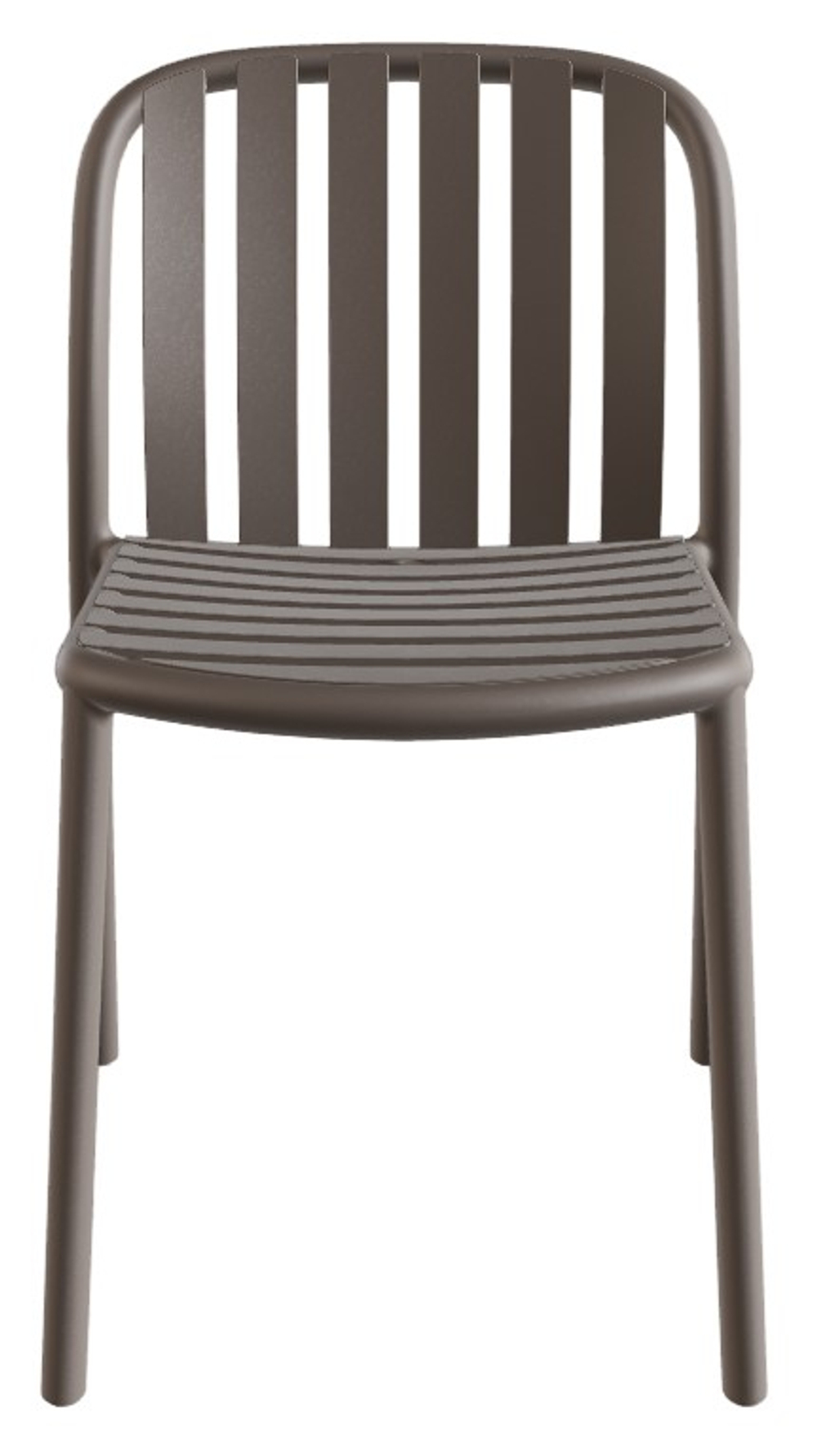 Стул пластиковый Papatya Galata-S, тортора