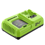 Зарядное устройство GREENWORKS G24C8 24B 8А быстрое 2958707