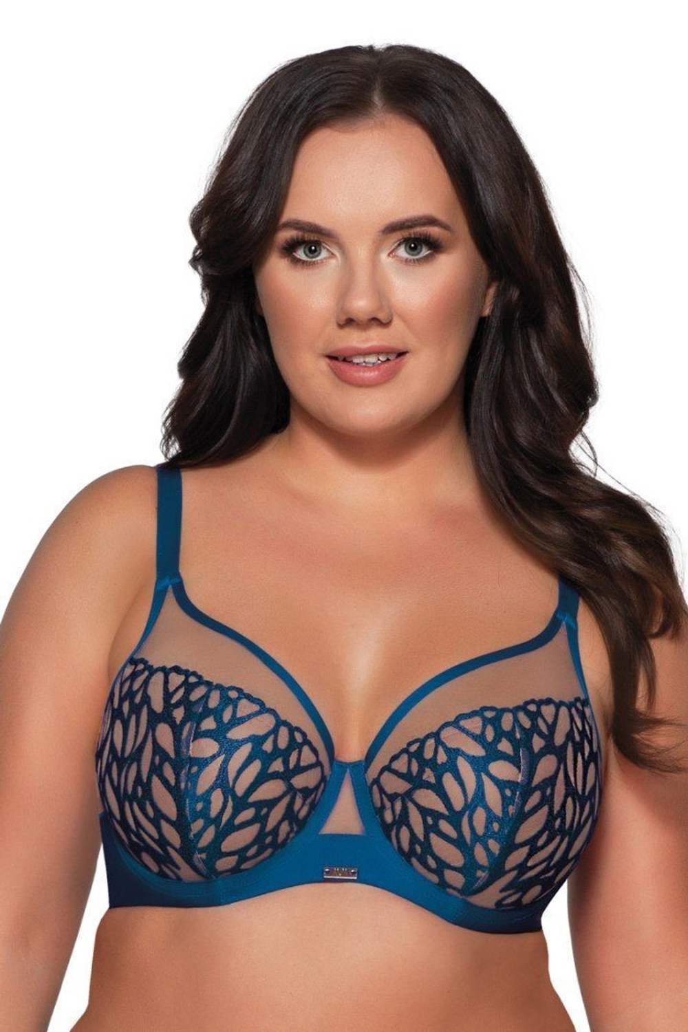 Синий бюстгальтер Monarch с мягкой чашкой (Размер: 85C) (Цвет: синий)