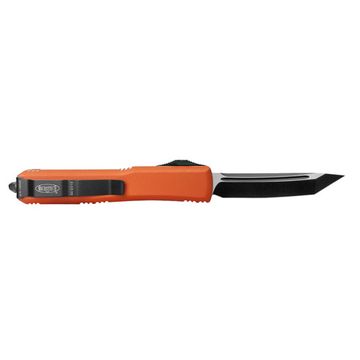 Автоматический нож Microtech Ultratech Black 123-1OR c клинком из стали Böhler M390 Microclean®, рукоять алюминий