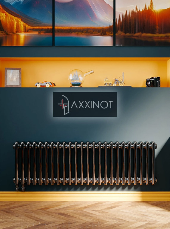 Axxinot Sentir 2030 - двухтрубный трубчатый радиатор высотой 300 мм, нижнее подключение