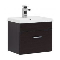 Тумба с раковиной Aquanet Нота NEW 50 венге