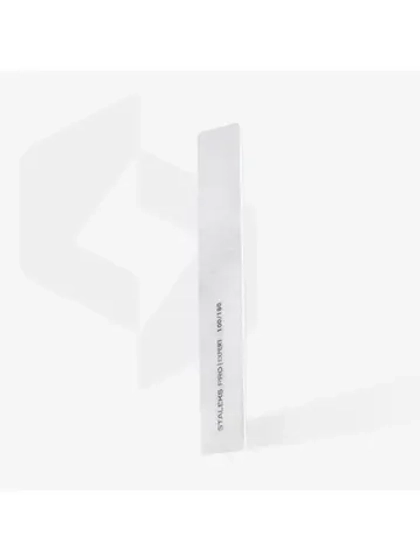 Пилка широкая прямая минеральная для ногтей 100/180 грит