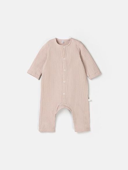 Ромпер муслиновый "Латте" 0+