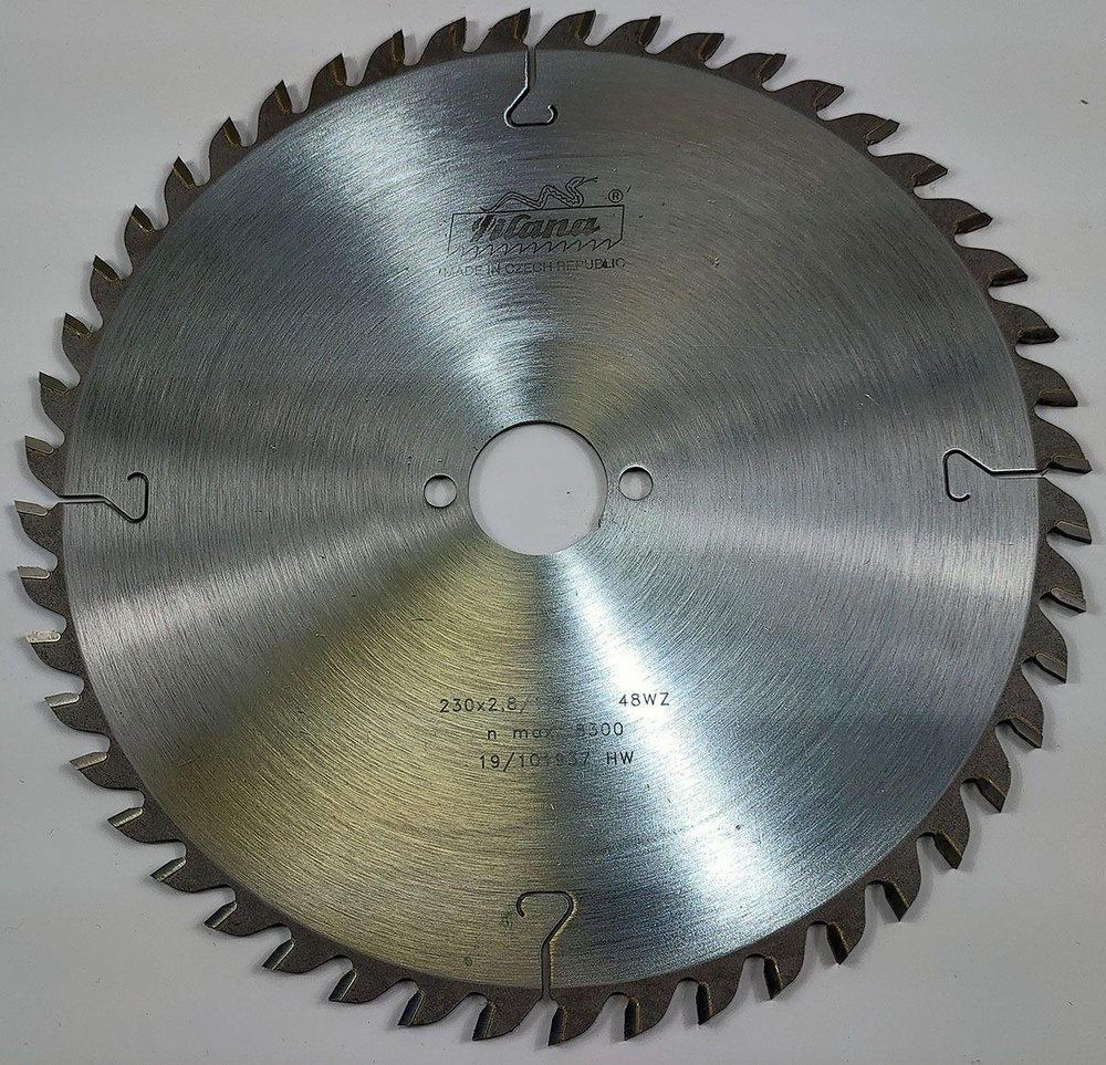 Пила дисковая TCT "Pilana" 230x2.8/1.8x30 z48 91 WZ