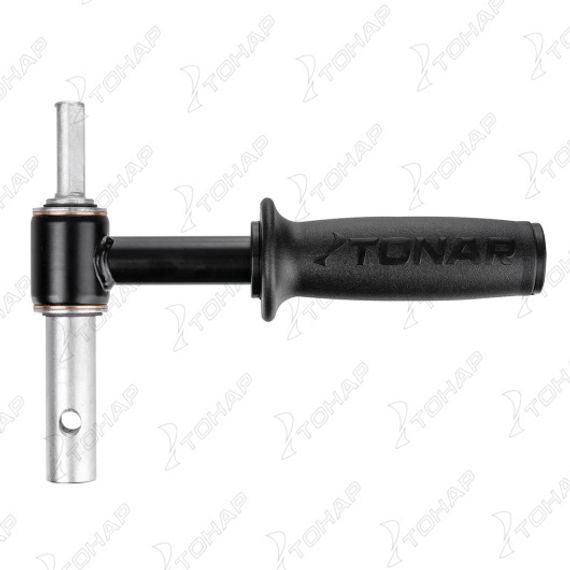 Комплект Шнек 130R для шуруповерта ELECTROSHTORM +адаптер АШ20ПС +молоточек Helios