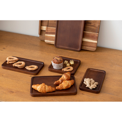 Поднос деревянный 20х20см Bergenson Bjorn Bernt орех