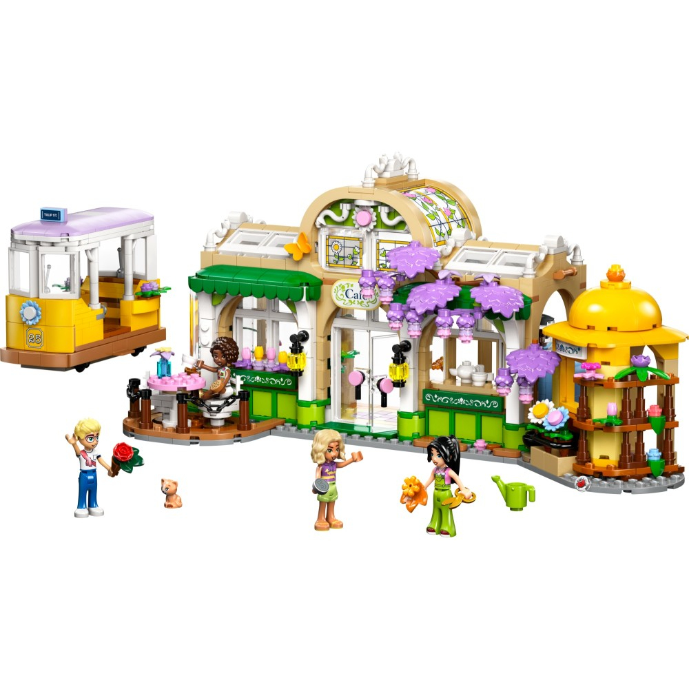 LEGO Friends - Зеленое кафе и цветочный магазин 42671