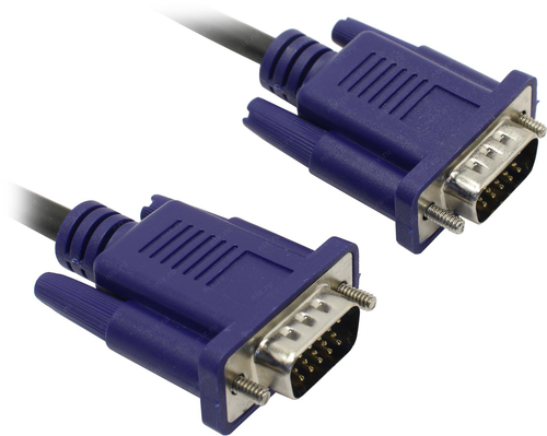 TV-COM <QCG120H-3м> Кабель монитор - SVGA card (15M -15M) 3м 2 фильтра