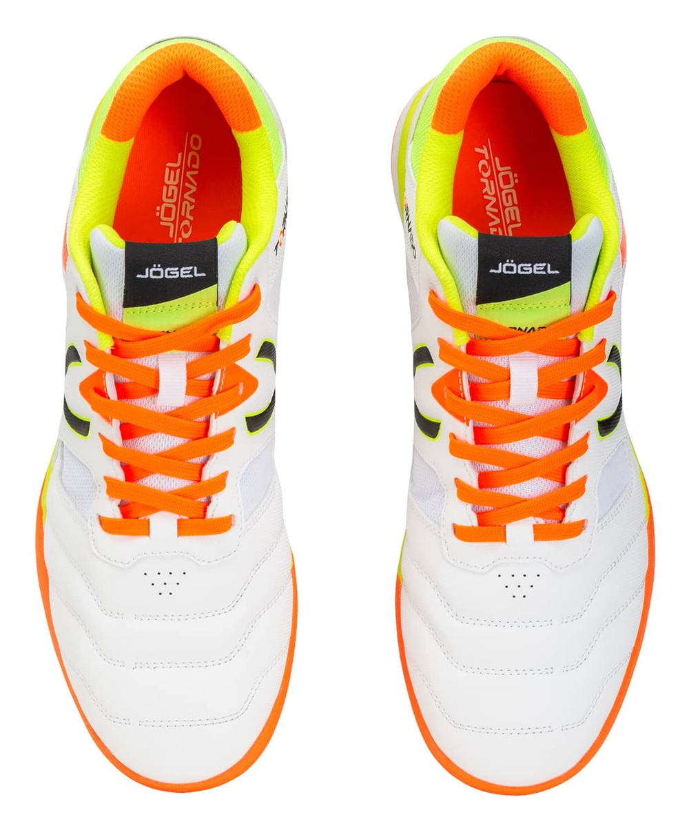 Бутсы зальные Tornado 2.0 White/orange