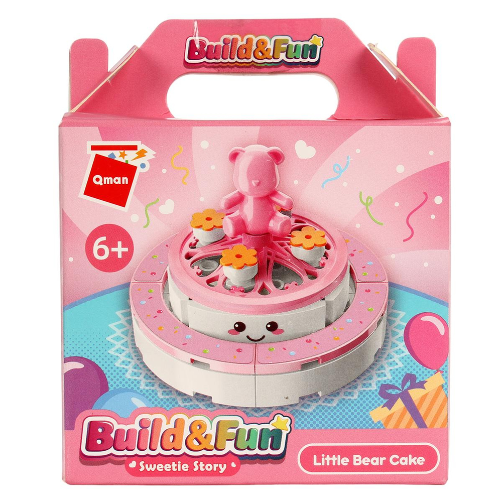 Конструктор блочный Брик Еда в ассорт., коробка 35013