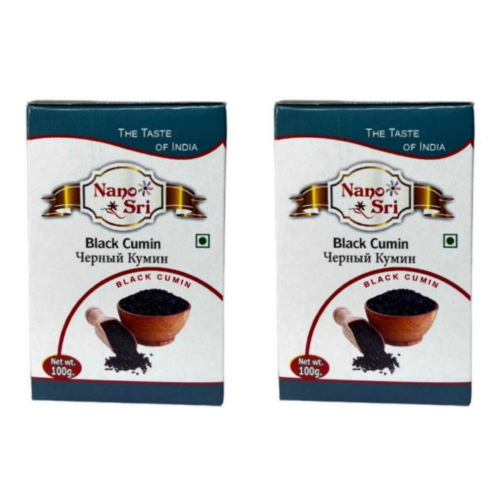 Кумин черный  Nano Sri Black Cumin Seeds, 100 г, 2 шт