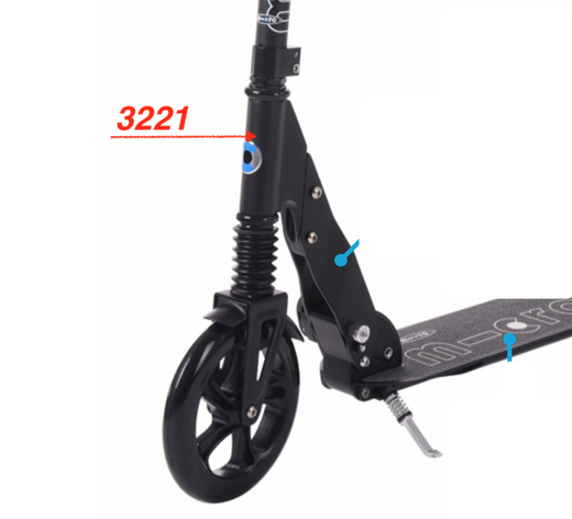 Рулевая колонка SUSPENSION черный