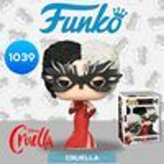 Фигурка Funko POP! Disney Cruella Cruella (Reveal) in Red Gown (1039) 54467