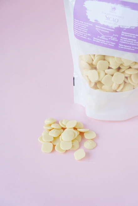 Белая шоколадная масса Sicao 250 гр