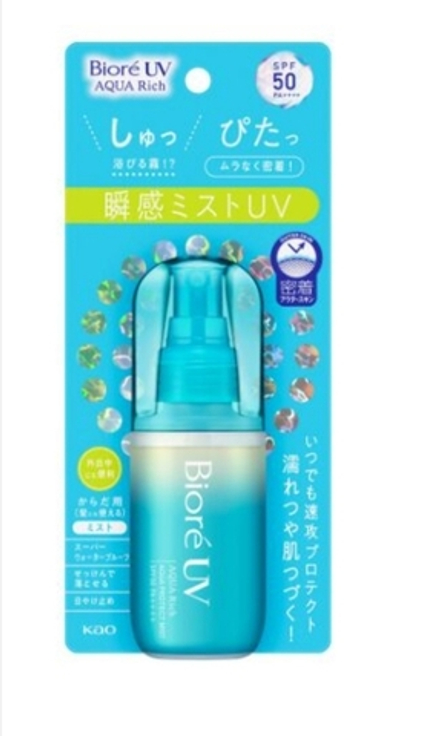 BIORE UV Aqua Rich Sray - спрей с УФ защитой SPF50+ PA+++