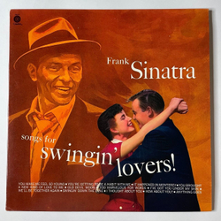 Винтажная виниловая пластинка LP Frank Sinatra Songs For Swingin Lovers (USA 1977)