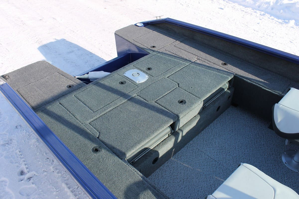 Катер-лодка алюминиевая WINDBOAT 4.6 DC EvoFish